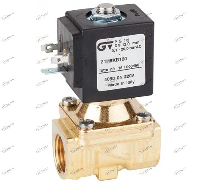 GENEBRE 4050 04 c12v 2-ходовой соленоидный клапан непрямого действия Н.З 