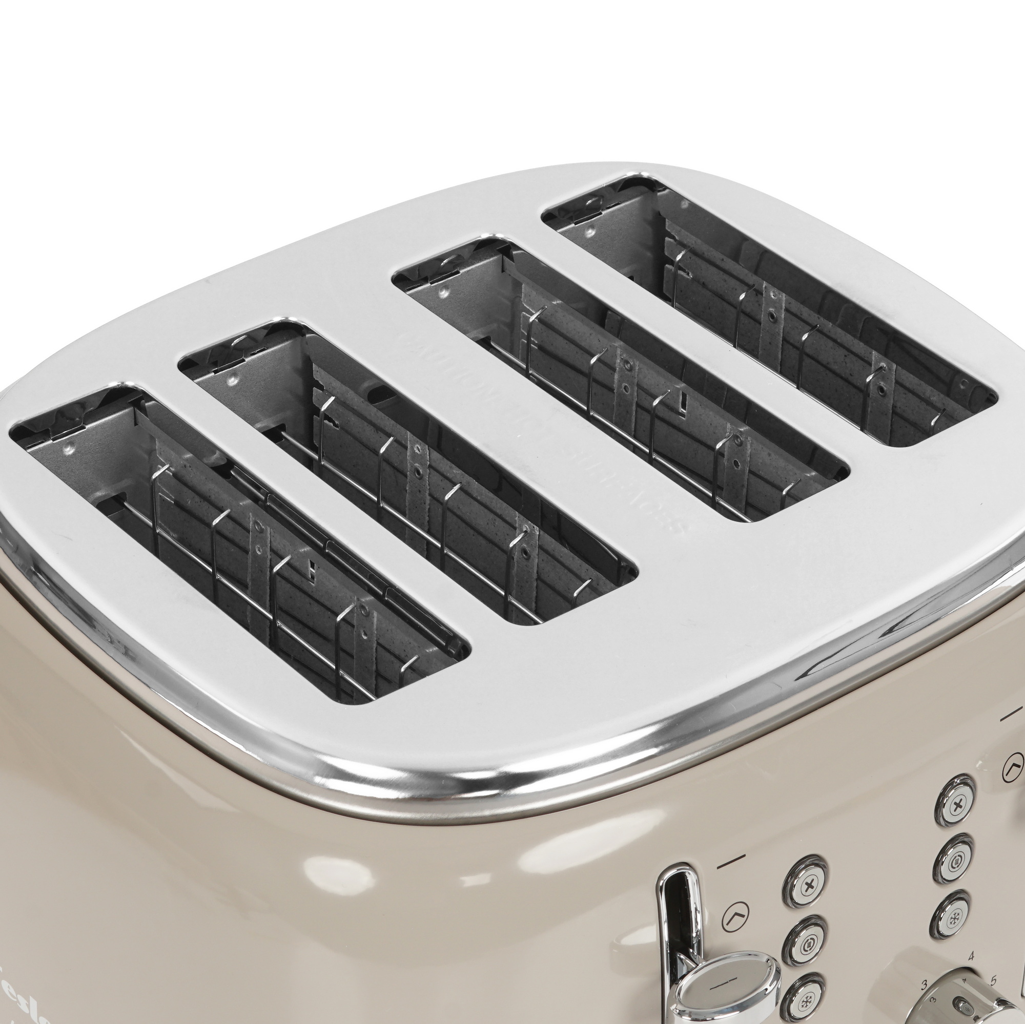 9228871 Тостер TESLER TT-455 бежевый STDN-0051087 - Вид №3