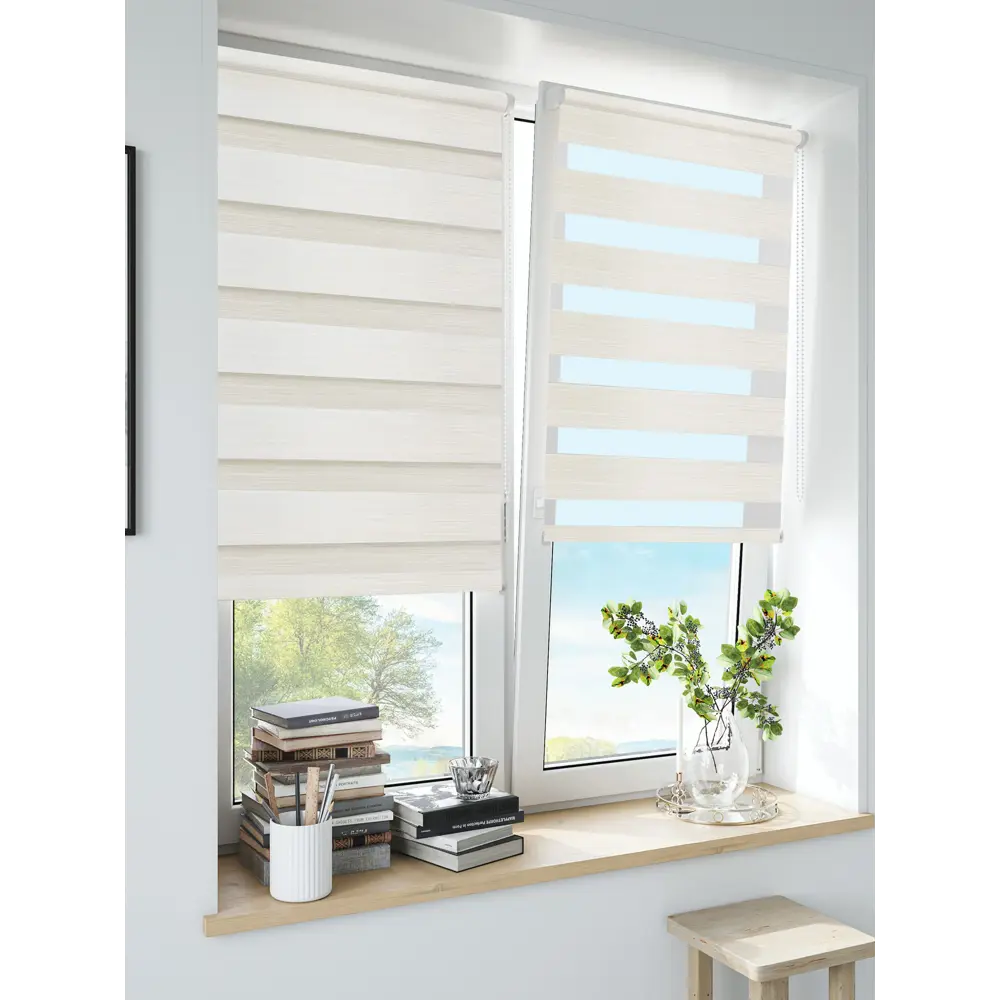 Штора рулонная день-ночь Inspire Peter 60x160 см экрю Cream 5 82691114 STLM-2106783 - Вид №13