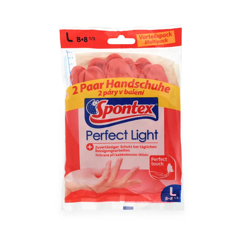 Перчатки Spontex Perfect хлопковые, разм. L, 2 пары 84177013 STLM-2116557  - Вид №1