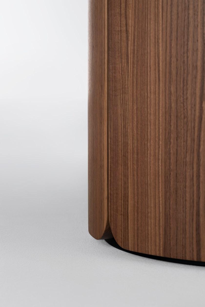 Milla & Milli Круглый стол из мрамора и массива дерева Bloom sun-id-1498665 - Вид №2