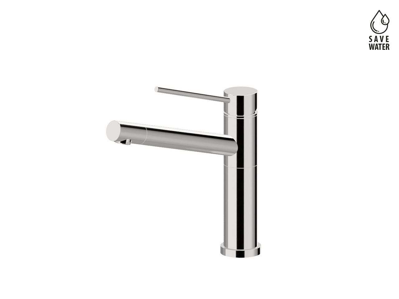 Смеситель для кухни с одним отверстием и поворотным изливом Newform X-TREND KITCHEN ARCH-00097647