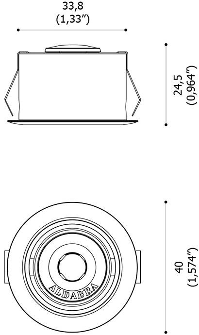 Aldabra Регулируемый встраиваемый светодиодный светильник из алюминия sun-id-1435239 - Вид №5