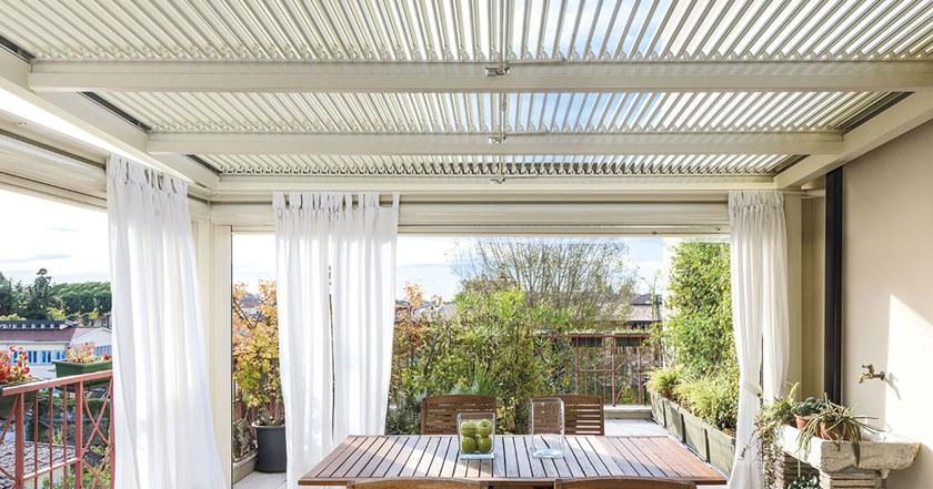MV Living Настенная пергола из алюминия с регулируемыми жалюзи Bioclimatiche sun-id-1388674 - Вид №3