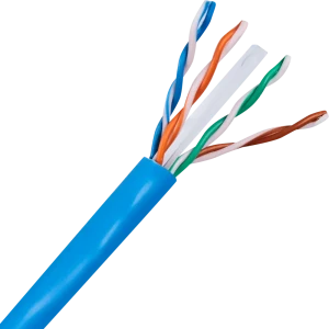 Кабель для локальных сетей - категория 6 - F/UTP - 4 пары - PVC - 500 м