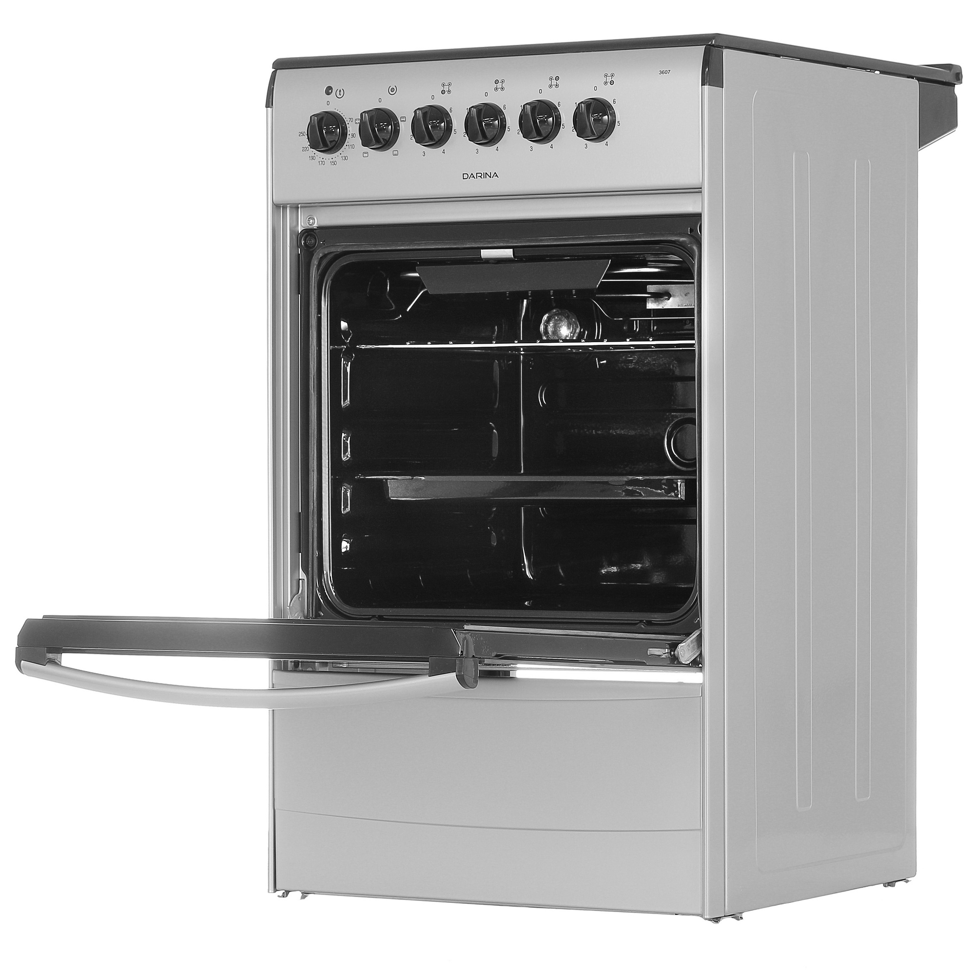 1671046 Электрическая плита DARINA 3607 S серебристый STDN-0006271 - Вид №4