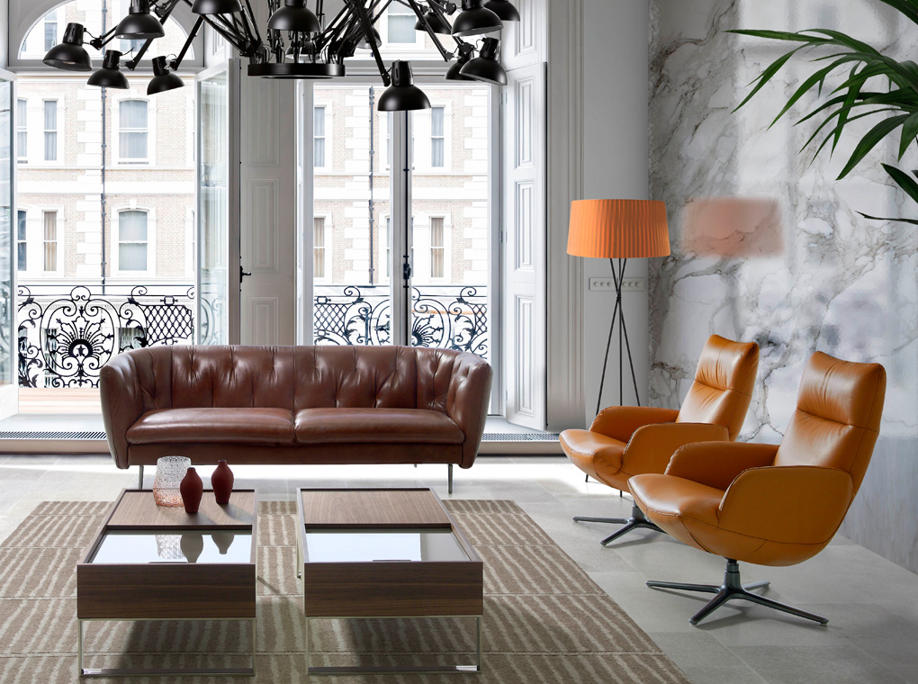 071192 Поворотное кресло KF-A013-M5658 Angel Cerda  - Вид №4