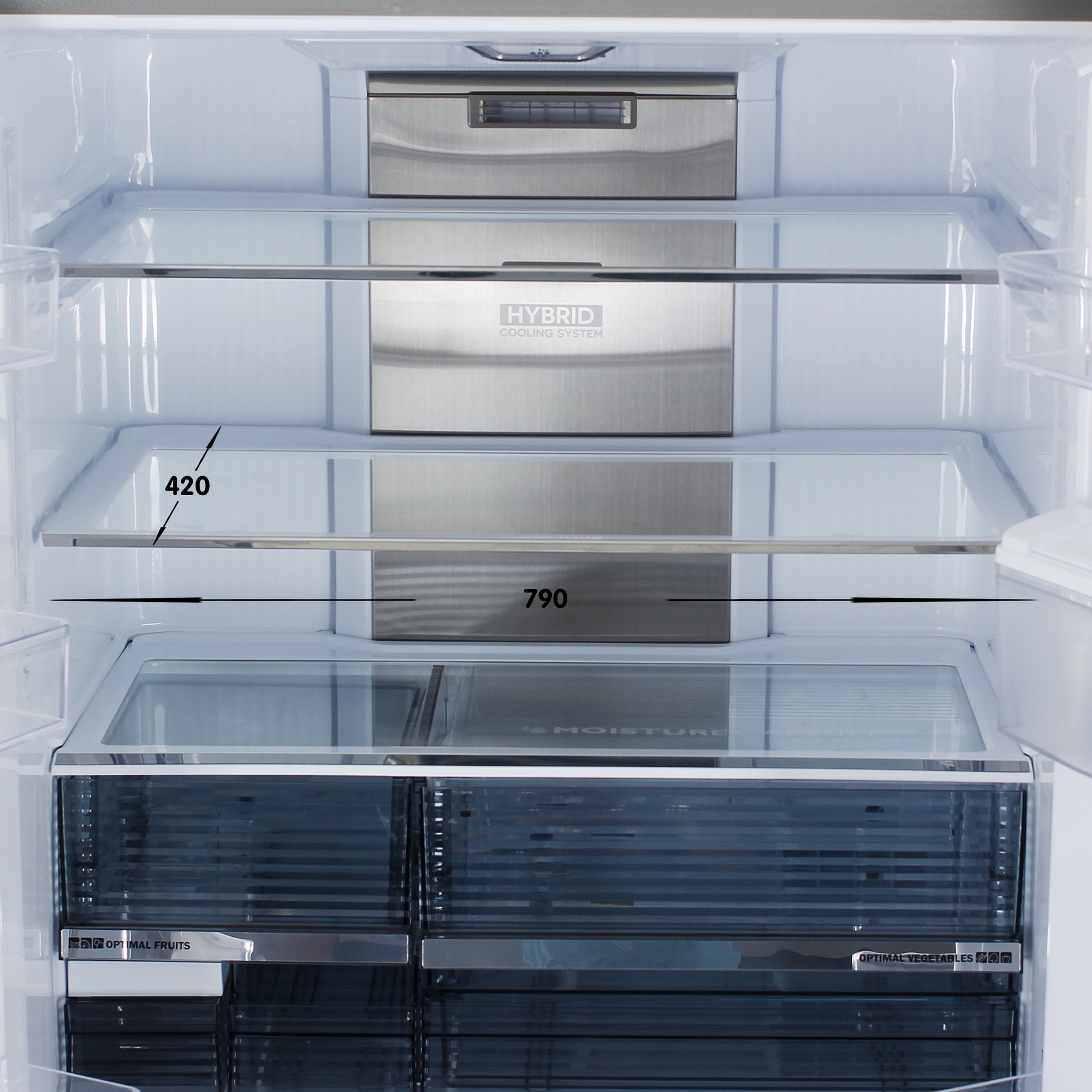 9968652 Холодильник многодверный   Sharp SJWX99ACH серый STDN-0038950 - Вид №8