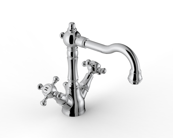 5501 RLX-020 Смеситель для раковины Zazzeri 5501RLX020 - Вид №1