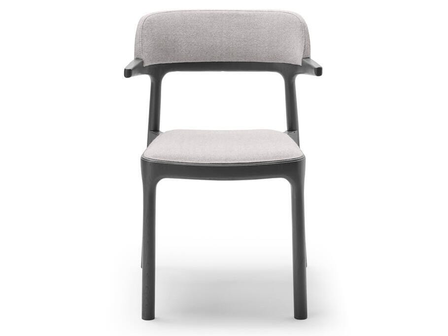 Деревянный штабелируемый стул с мягким сиденьем ALKI ORRIA ARCH-00091551 - Вид №6