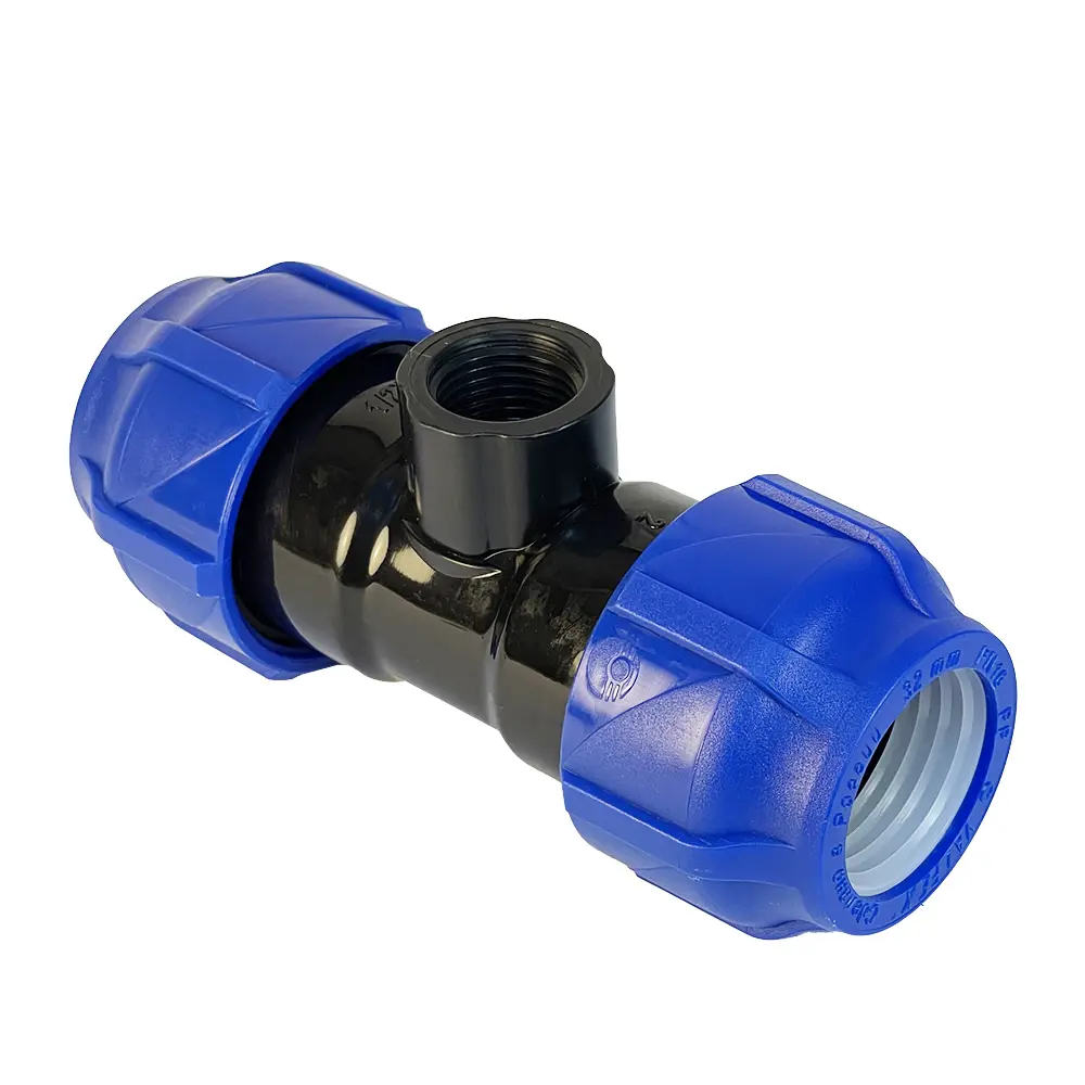 Тройник комбинированный ПНД Valfex 32x1/2"x32 мм ВР 1210013201232 86922422 STLM-2003674  - Вид №1