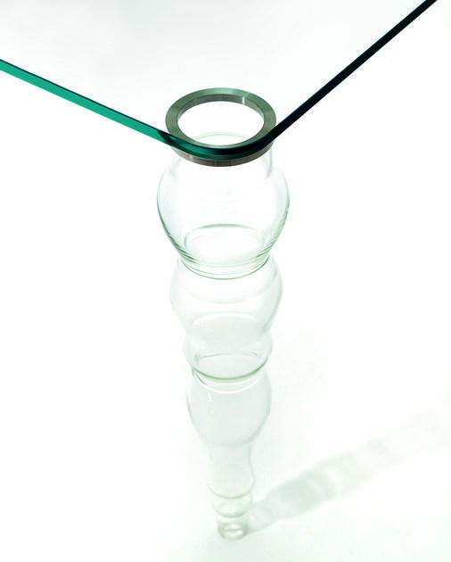 Glas Italia Прямоугольный стол из хрусталя Post modern sun-id-1388672 - Вид №1