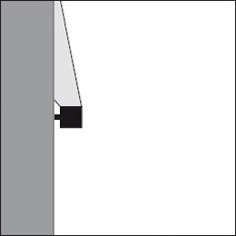 MaxiTratto Wall 600 Ghidini MaxiTratto Wall .05 Темно-Cерый (Матовый)  - Вид №2