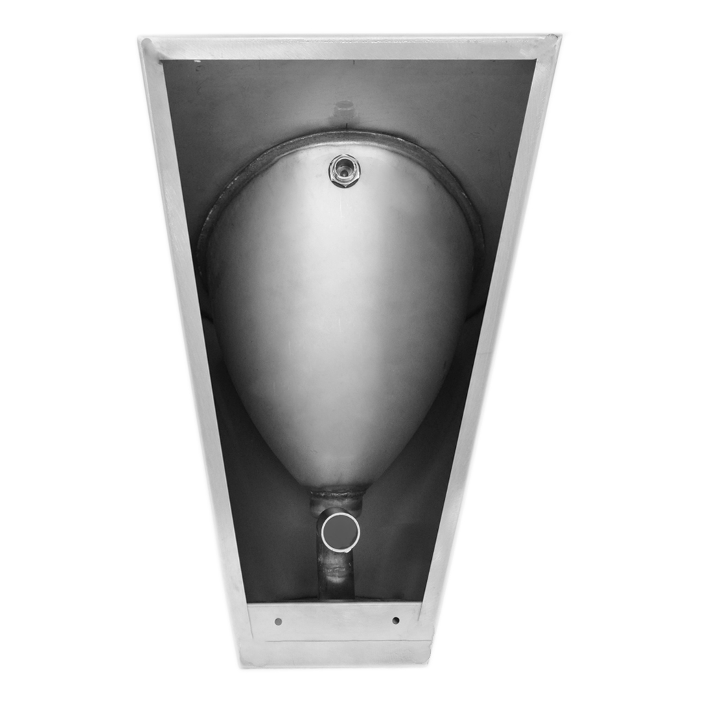 MF-313 Писсуар настенный Public Steel  - Вид №1