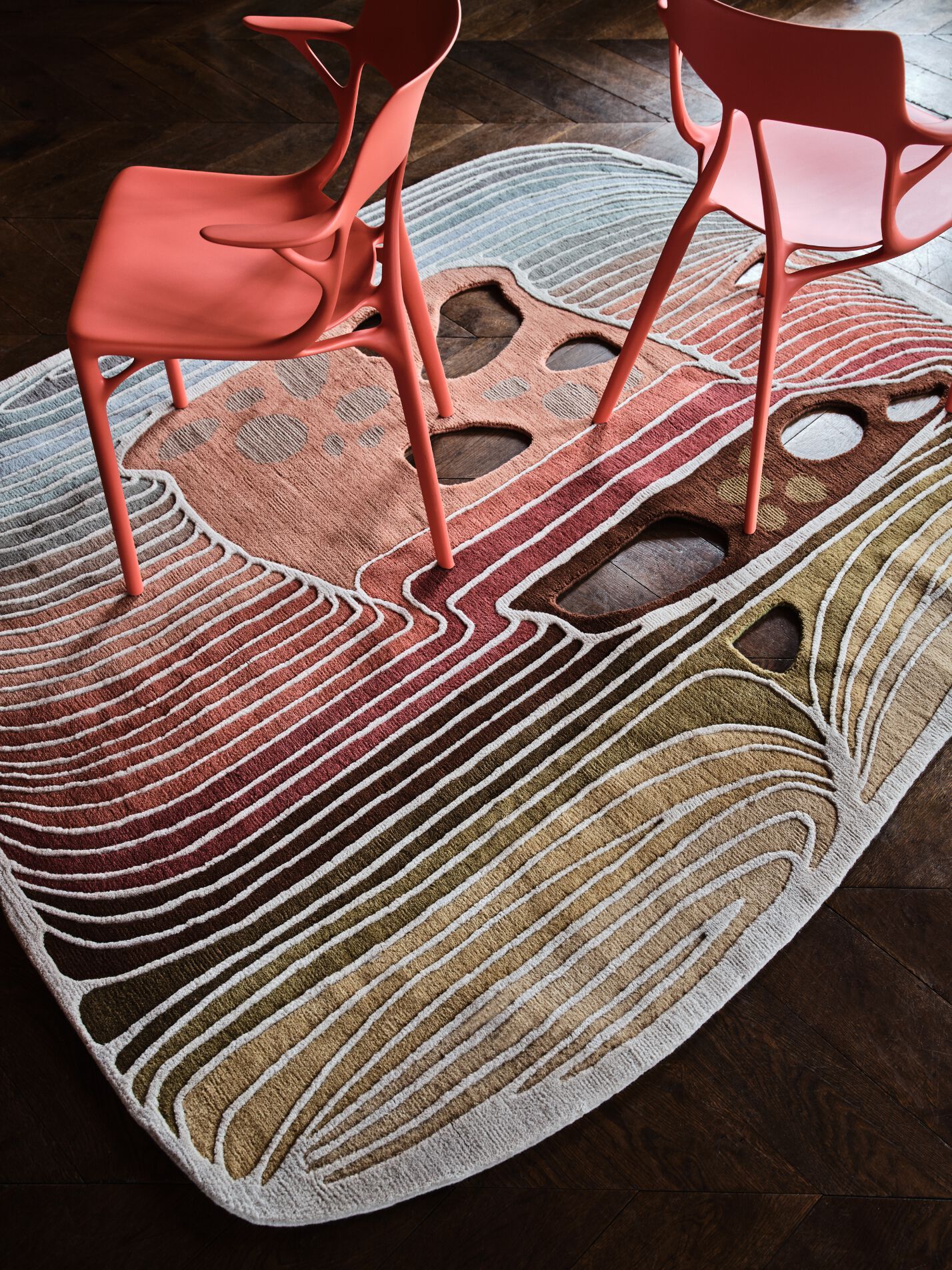 Шерстяной ковер Tapis Rouge электрический ARCH-00037000 - Вид №1
