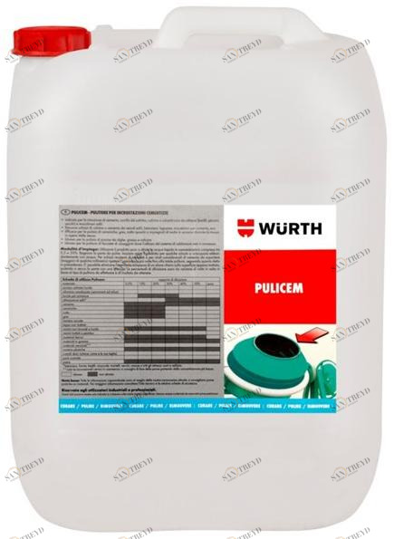 Würth Очиститель от цементных отложений  089320020 