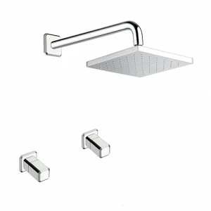 CRIIT617 Наружные части смесителя для душа CRICS233 с верхним душем с функцией защиты от известкового налета Cristina Rubinetterie