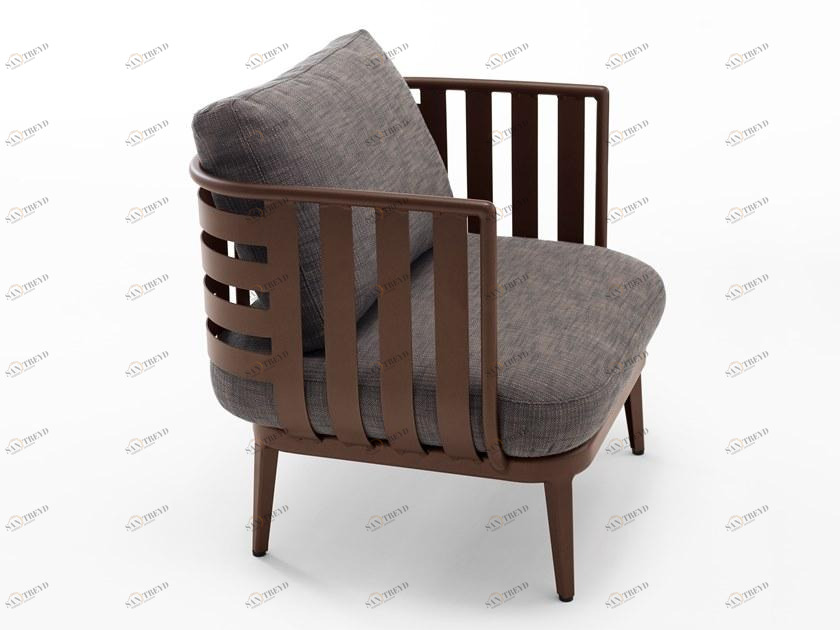 RODA Садовое кресло из алюминия и ткани с подлокотниками Thea sun-id-1462830