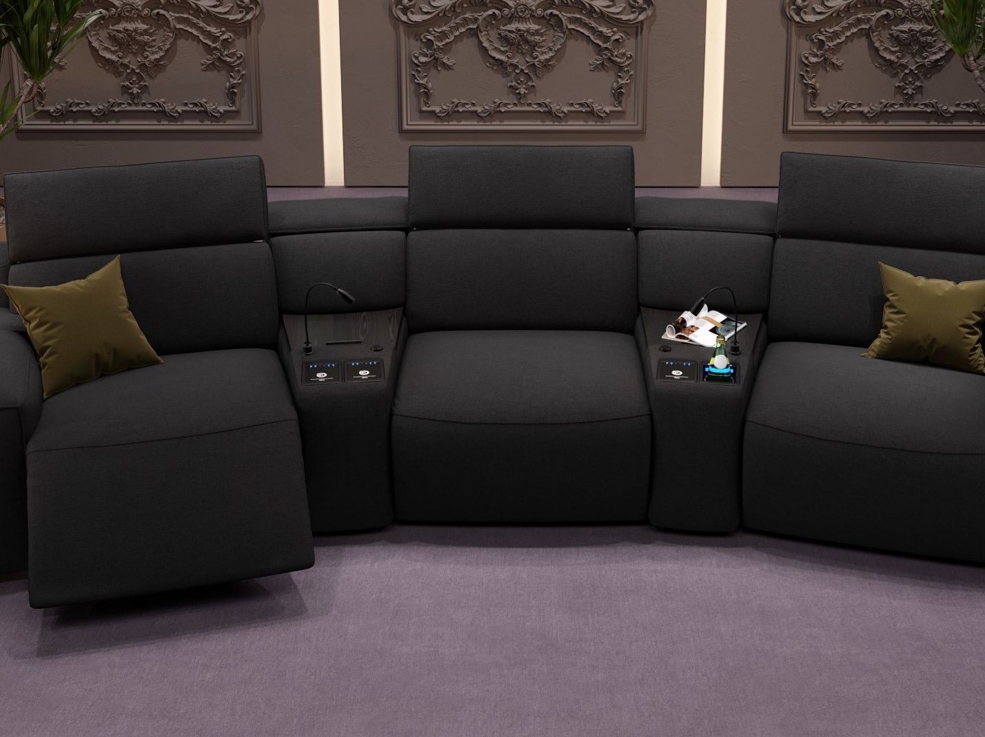 3-местный диван Sofanella LORETO KINO ARCH-00060515 - Вид №6