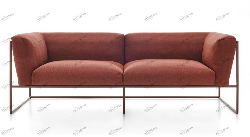 MDF Italia 3-х местный тканевый садовый диван Arpa sun-id-1354517