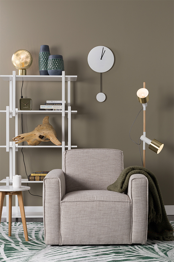 Кресло Bor,  светло-коричневое Zuiver 3200121 - Вид №1