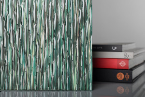 FSRT484 Стекло Castglass Classic Level в дизайне nuv'eau + lagoon (вертикальное) Forms-surfaces