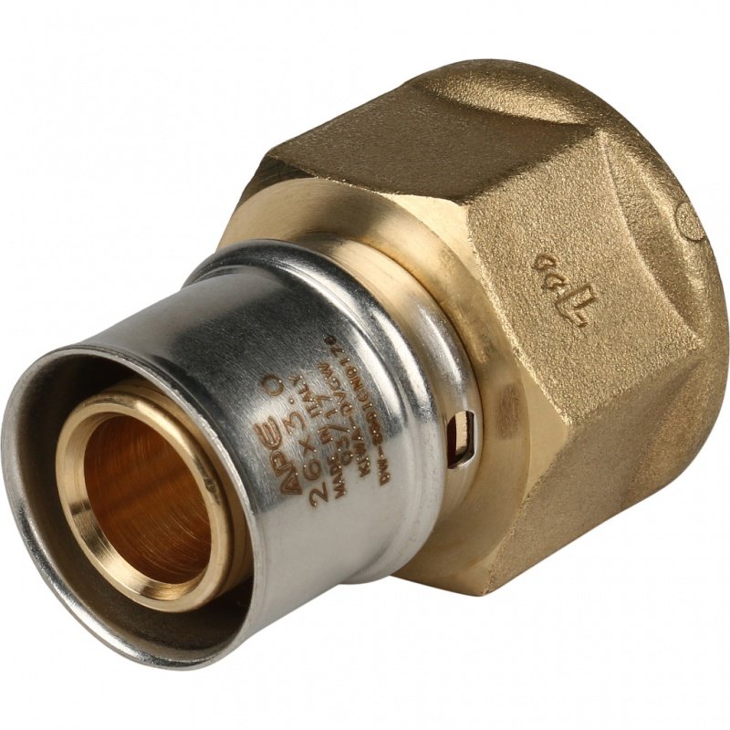 Муфта переходная STOUT 26х1" ВР под пресс SFP0002000126 - Вид №1