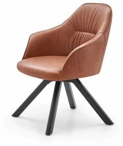 PARLA DESIGN Кресло вращающееся на козелке с подлокотниками Remus U010095