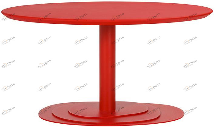 ONDARRETA Овальный журнальный столик из стали Duo-trio sun-id-1377953