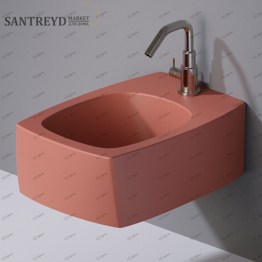 S522142 Биде подвесное SQUARE A. e T. Italia AeT ITALIA