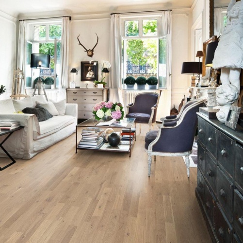 Паркетная доска Kahrs Дуб Мороз 2600200521 - Вид №9