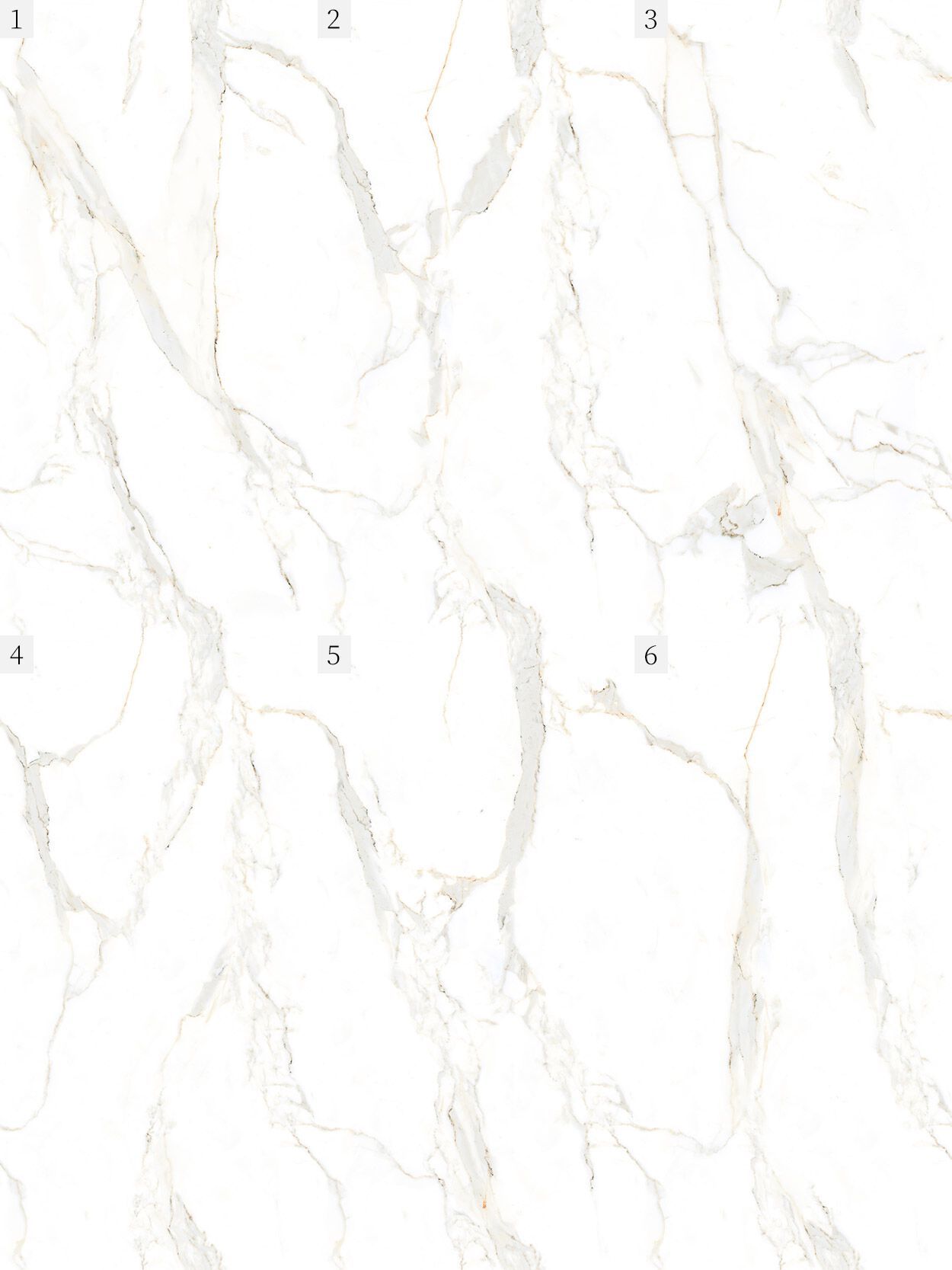 Пол / керамогранит с мраморным эффектом GANI MARBLE TILES CALACATTA GOLD ARCH-00140385 - Вид №2