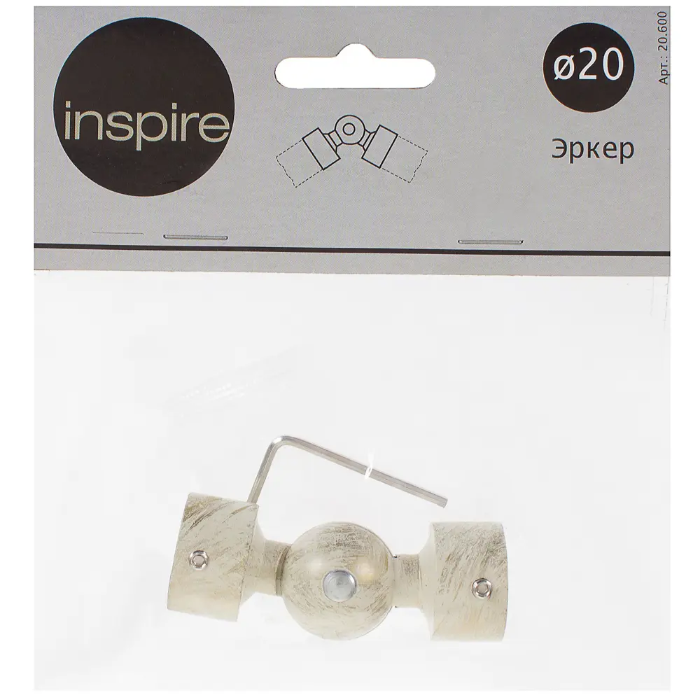 Эркер Inspire 3 см цвет белый антик 13451759 STLM-2132757  - Вид №3