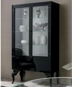 CorteZari Лакированная витрина Zoe gold 435