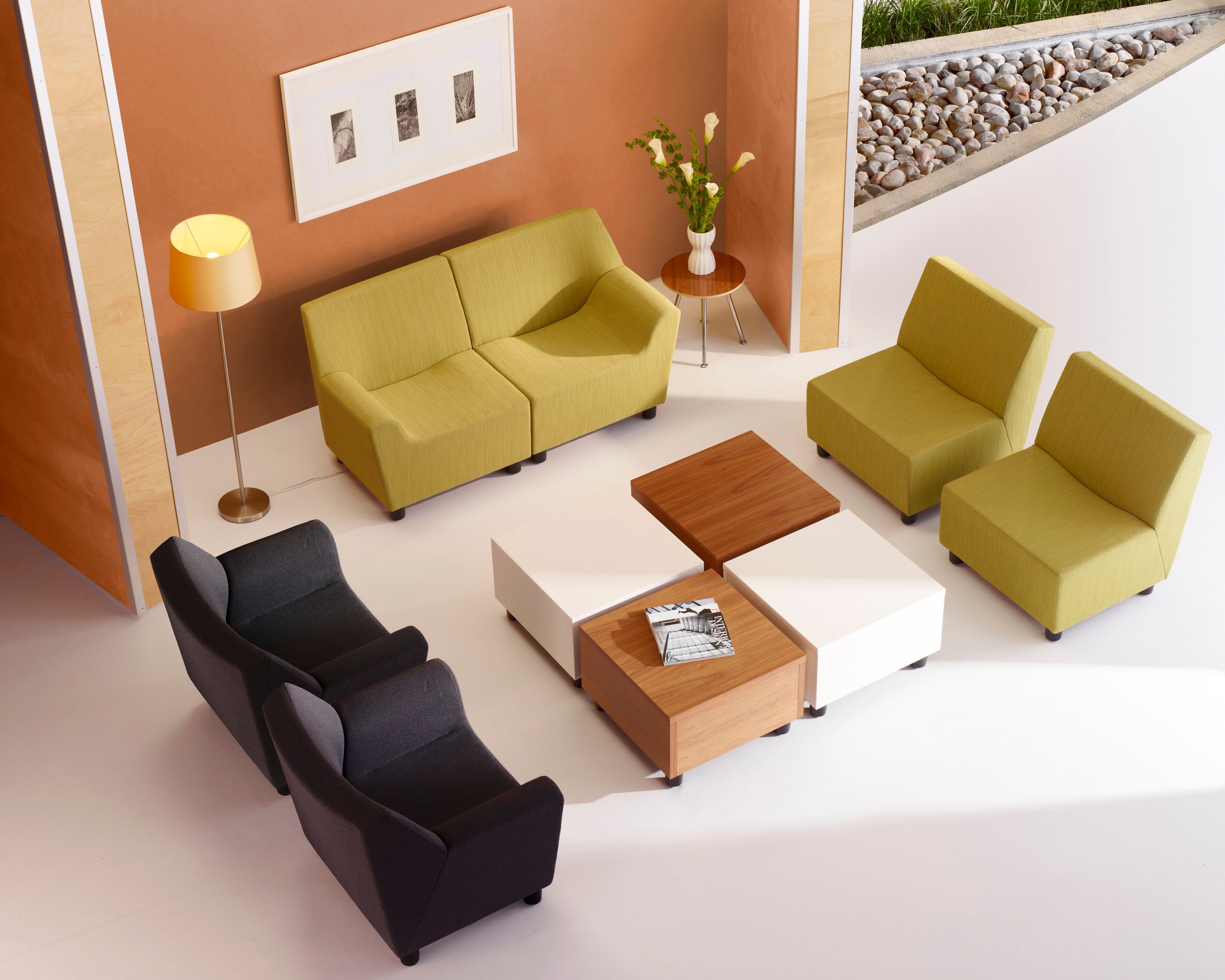 Тканевое кресло с подлокотниками Herman Miller Swoop ARCH-00035301 - Вид №2