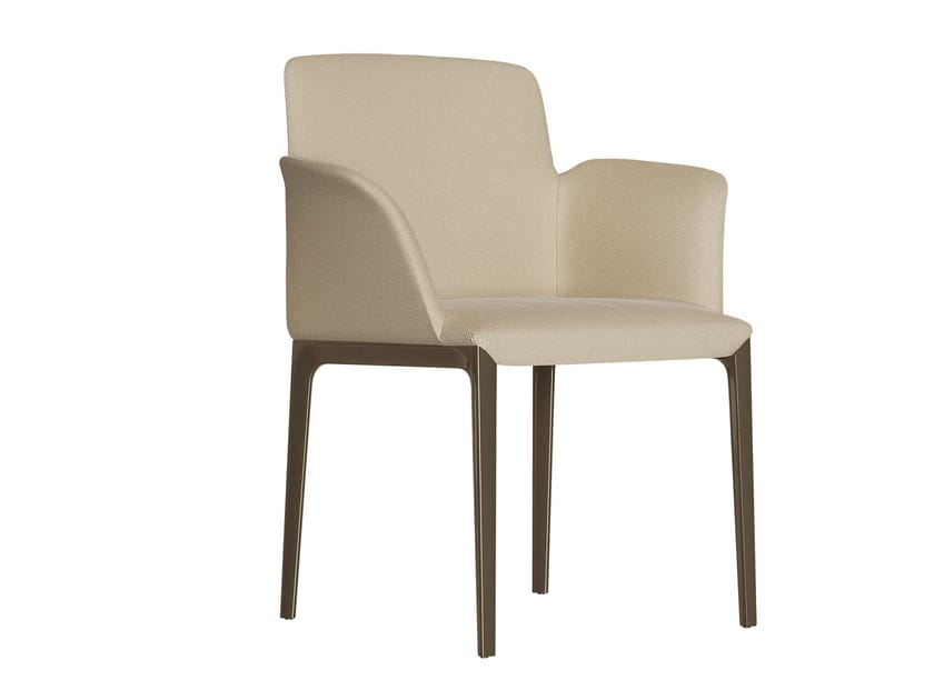 Мягкий тканевый стул с подлокотниками Bontempi Casa OPERA ARCH-00098175