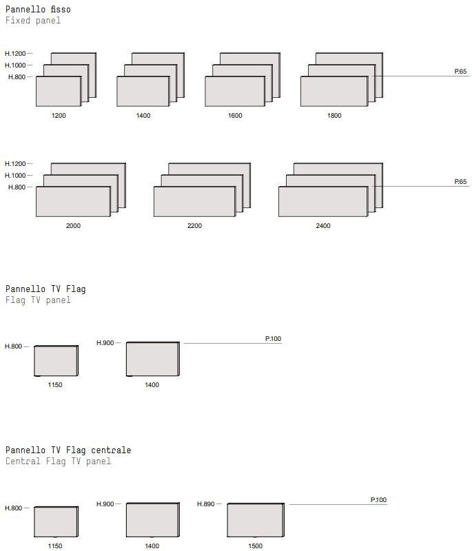 Porro Открытый книжный шкаф из лакированного мдф Modern sun-id-1456347 - Вид №6