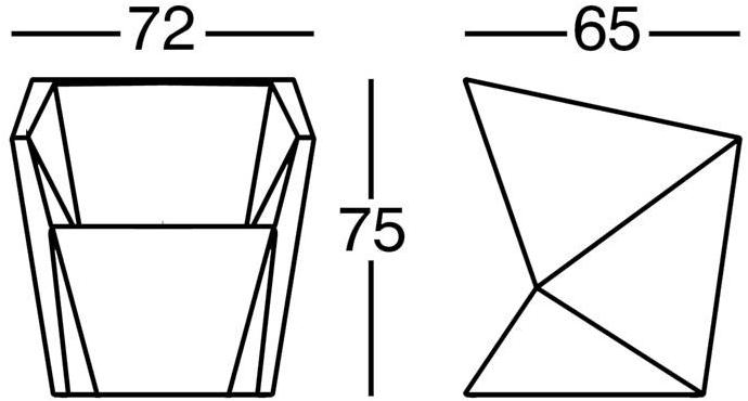 VONDOM Садовое кресло из полипропилена с подлокотниками Faz sun-id-1465239 - Вид №8