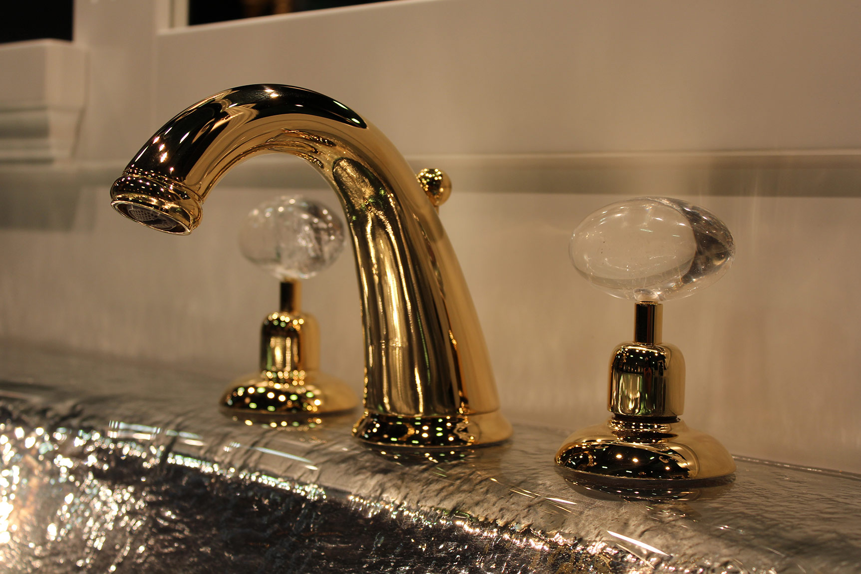 2112 ** 09C Встроенный запорный кран 1/2 ” Nicolazzi Series Cristallo di Rocca  - Вид №2