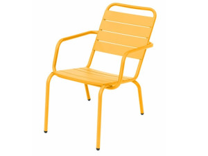 Алюминиевый штабелируемый садовый стул