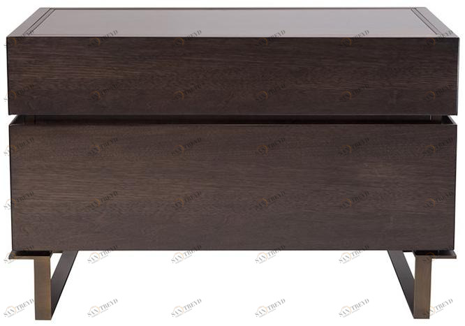 HUGUES CHEVALIER Прикроватная тумбочка из дерева Paris sun-id-1422094