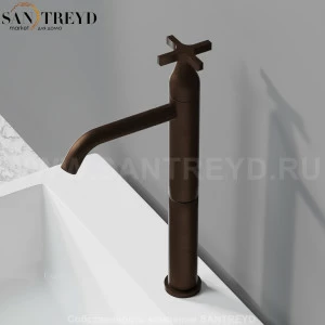 Смеситель AMEM313BR MEMORY для раковины бронзовый