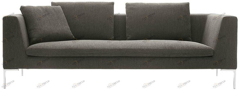 B&B Italia 3-х местный тканевый диван Charles sun-id-1468186