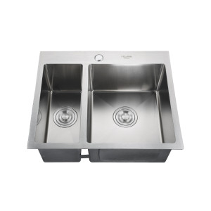 Мойка H575485S MELANA ProfLine 3,0/200 САТИН врезная прямоугольная с коландером H575485S