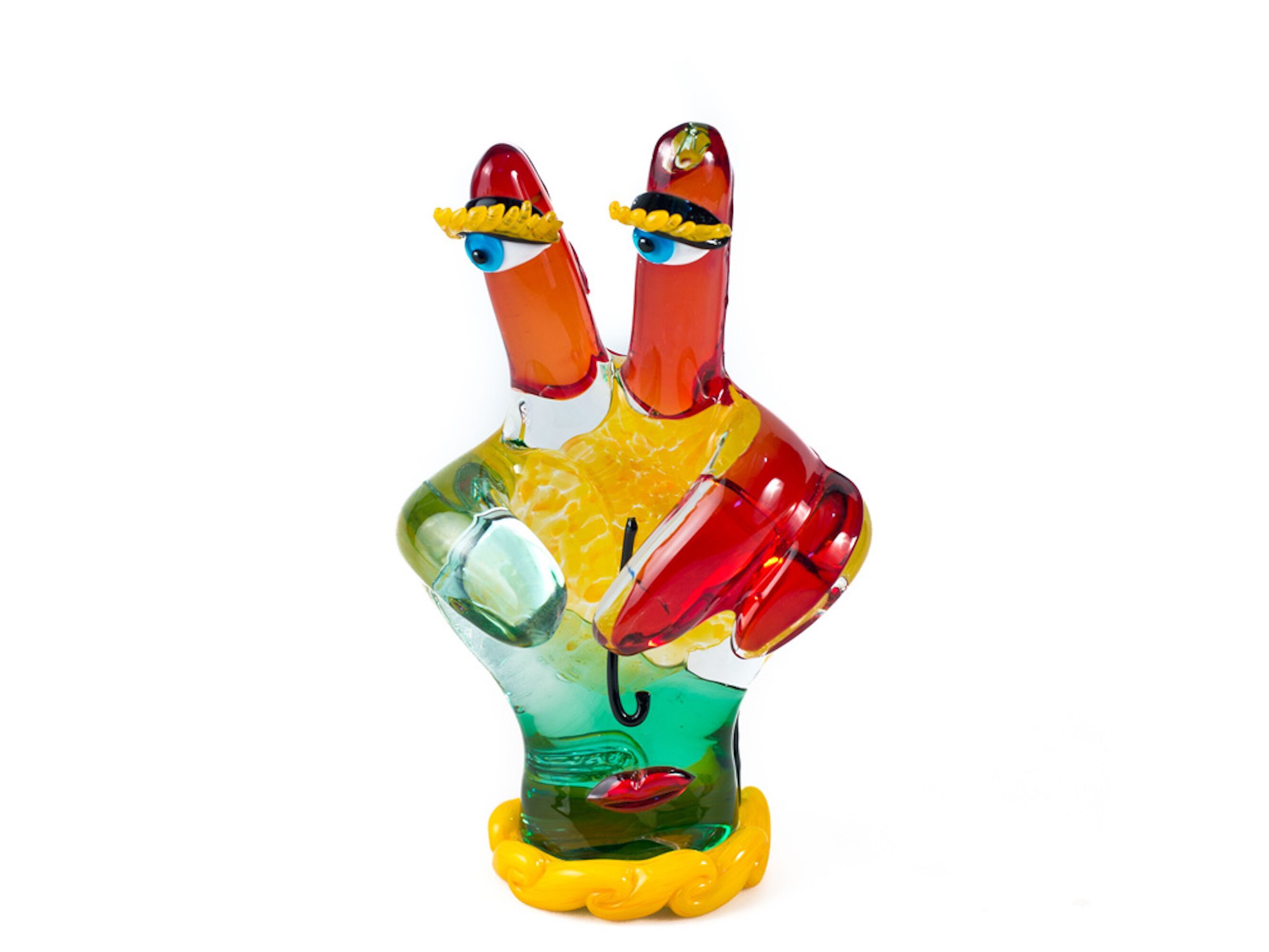 Абстрактная скульптура ручной работы из муранского стекла YourMurano Picasso'S Figures ARCH-00041849