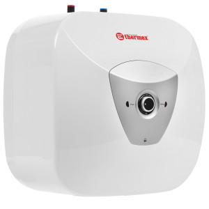 1348583 Водонагреватель THERMEX H 30 U (pro) [накопительный, 30 л, биостеклофарфор, верхняя, плоский, уст-ка: вертикальная, белый]