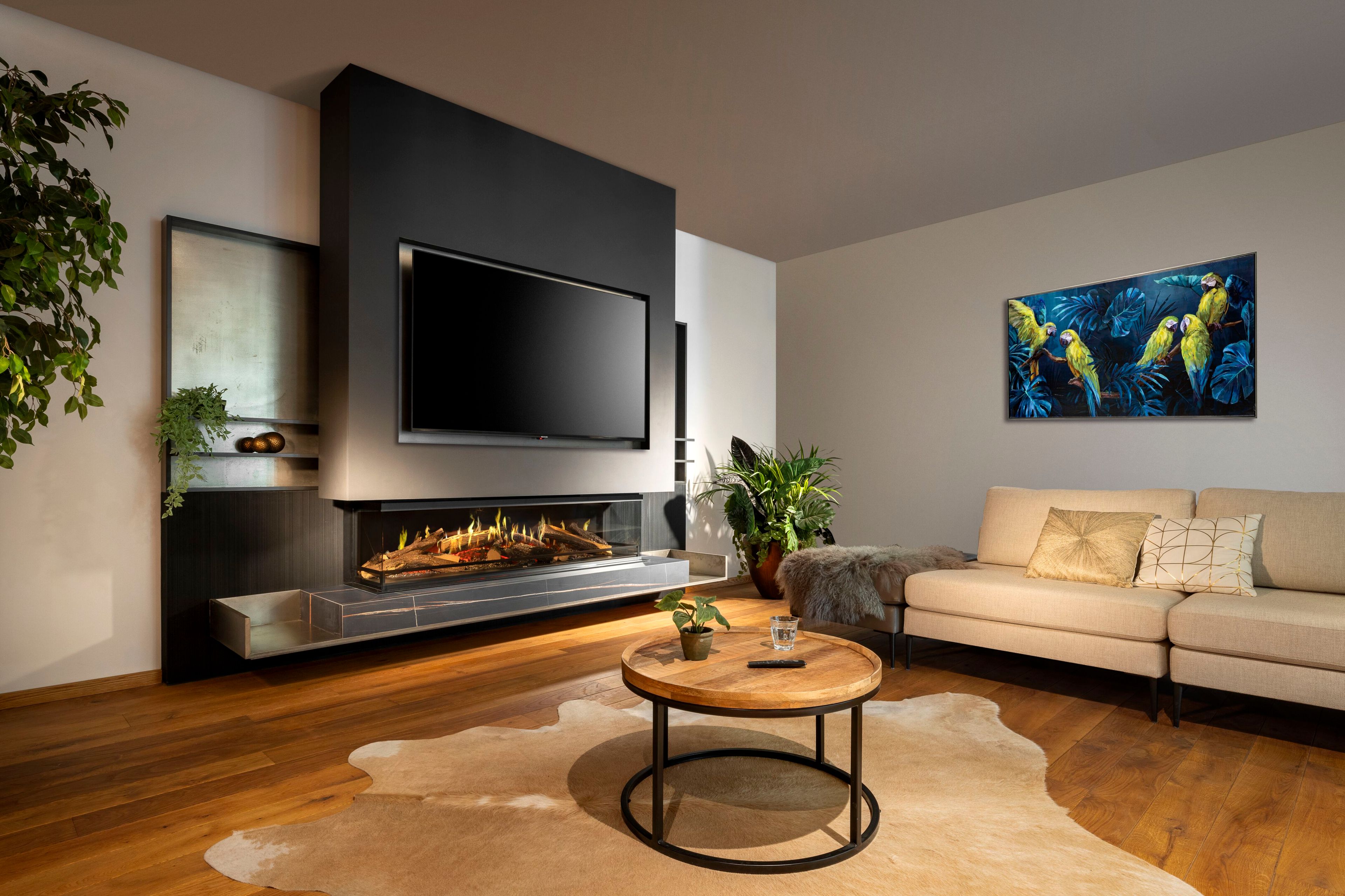 Голографический камин KALFIRE E-ONE 160S ARCH-00028777 - Вид №1