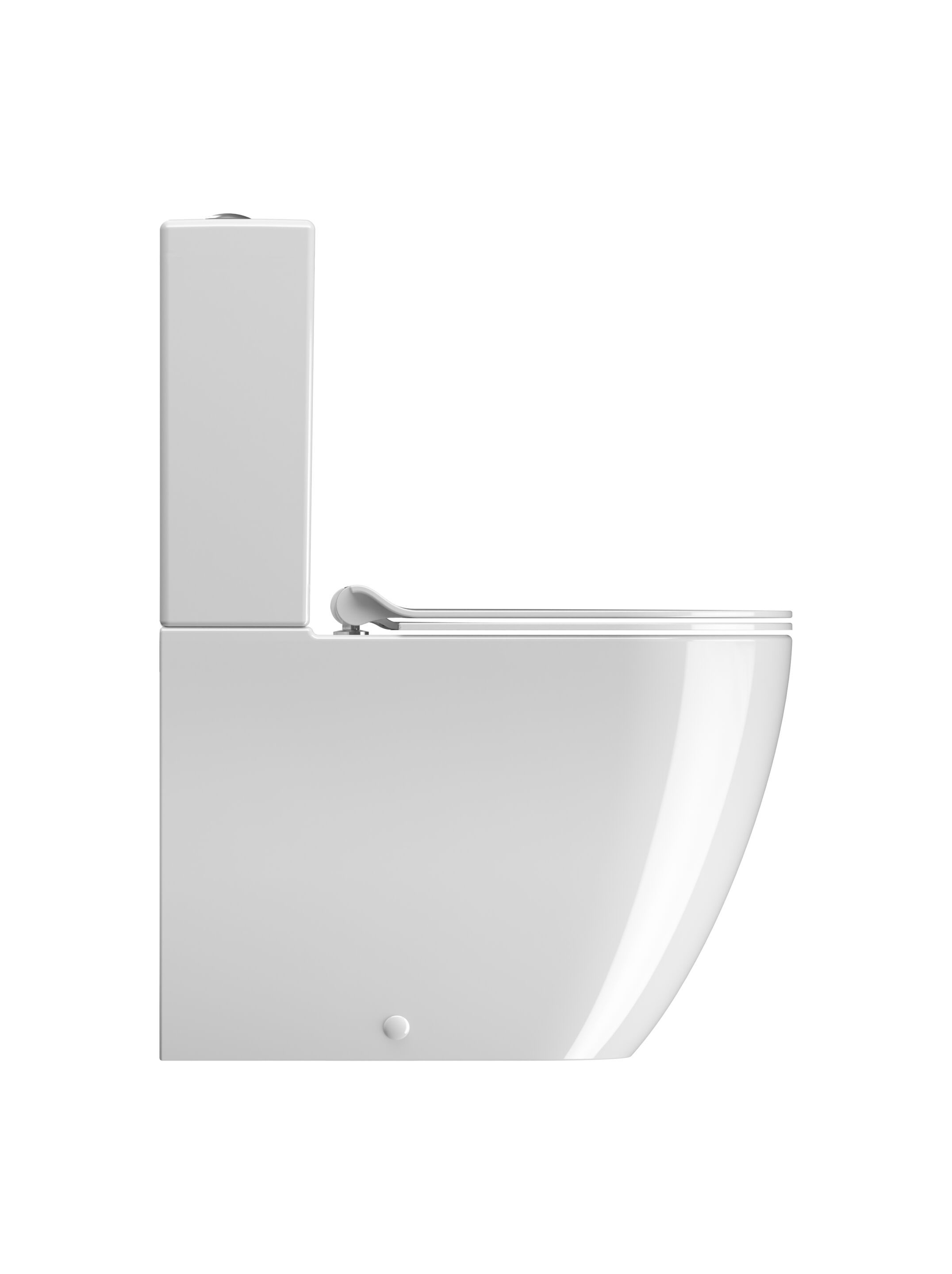 Напольная керамическая моноблочная туалетная комната GSI ceramica Pura ARCH-00023010 - Вид №1