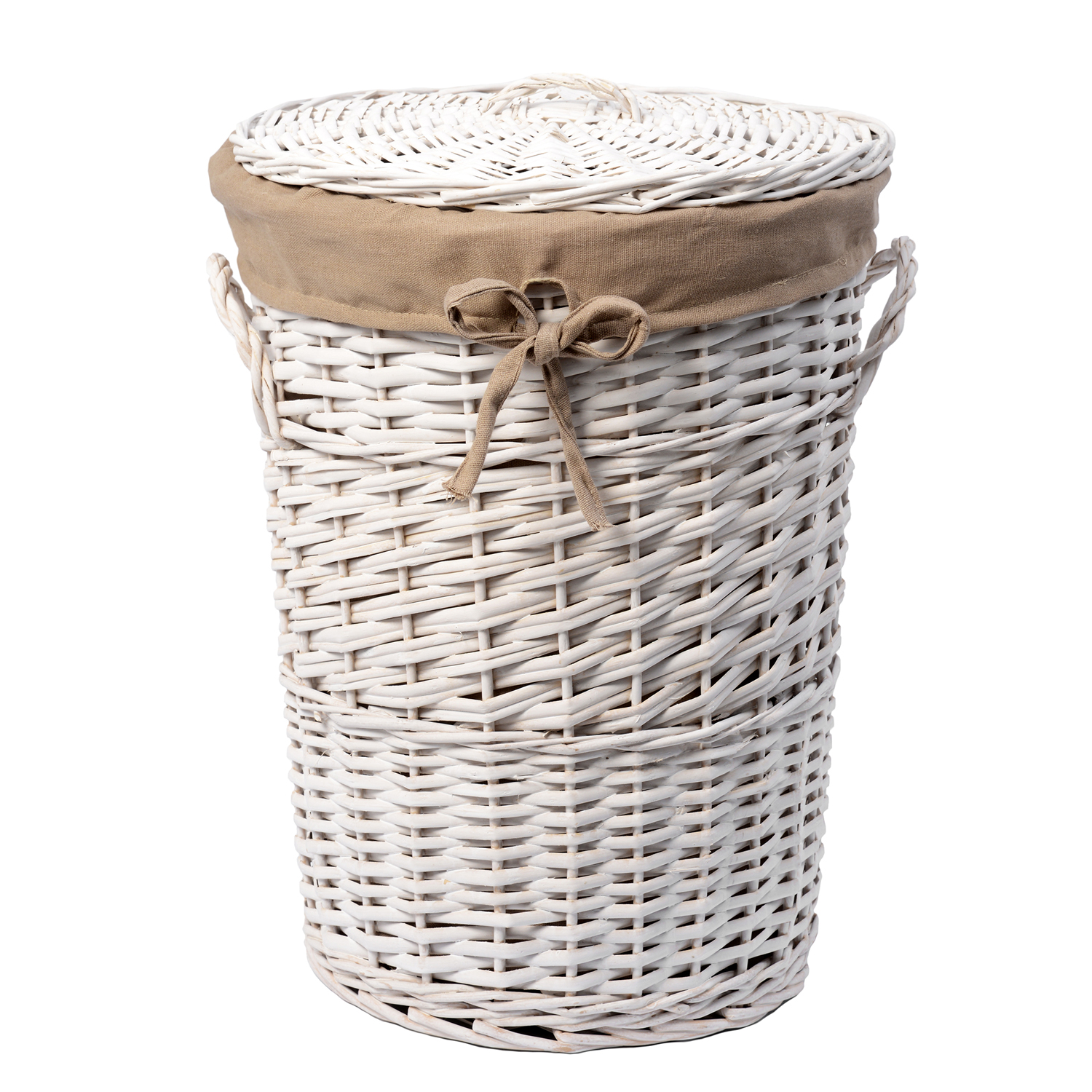 WB-106-M Aller Плетеная корзина для белья с крышкой WasserKRAFT  - Вид №5