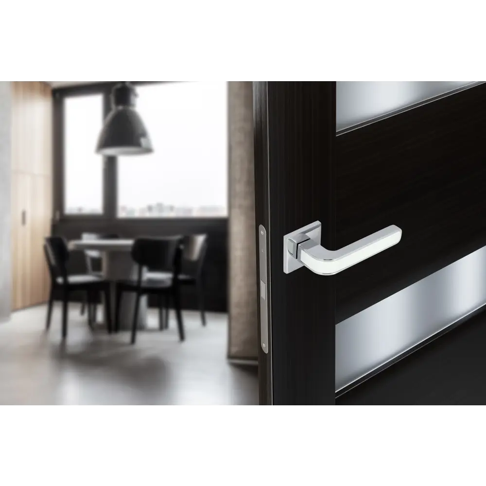 Дверные ручки EDSON для межкомнатных дверей в стиле хром 85168443 STLM-0059328 - Вид №9